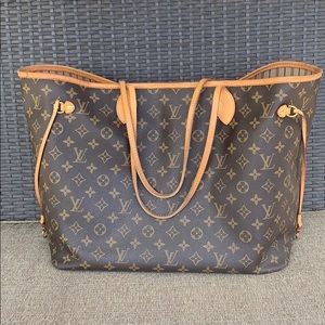 Louis Vuitton Monogram Neverfull GM. Nice Patina!